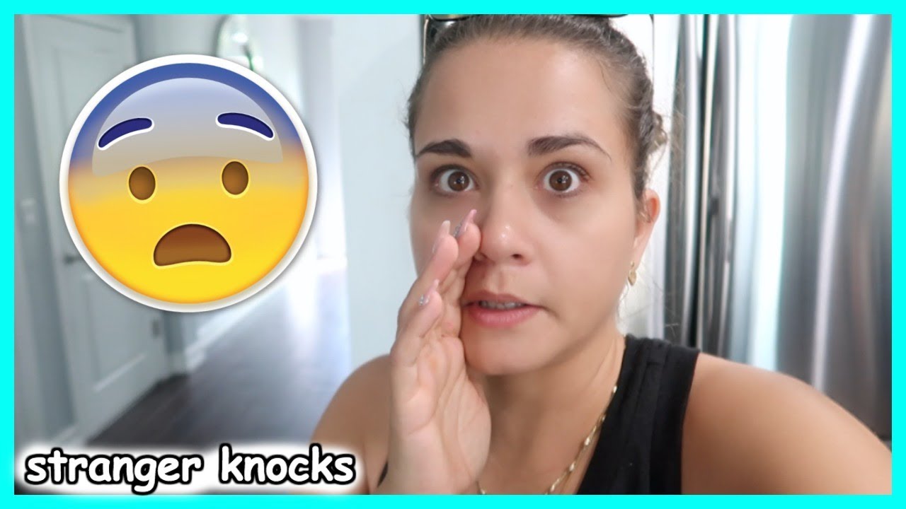 WHO KNOCKED ON THE DOOR ?😟😱SISTERFOREVERVLOGS 