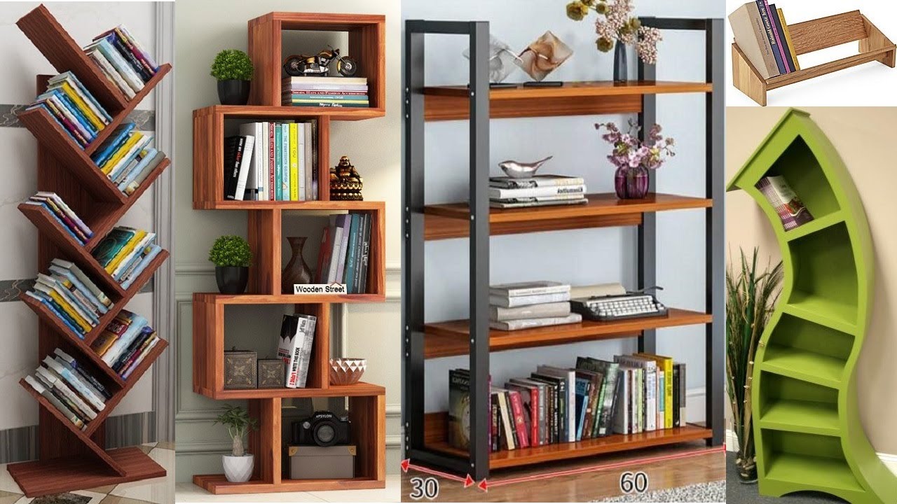 Wooden bookshelf ideas 1 /wooden bookcase ideas /pallet ideas/  Make money making bookshelf ideas