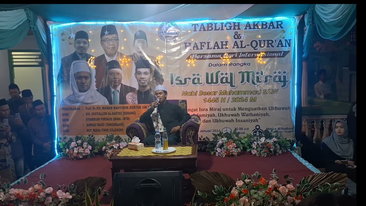 Qori internasional ust syamsuri firdaus membuat penonton tercengang 😱