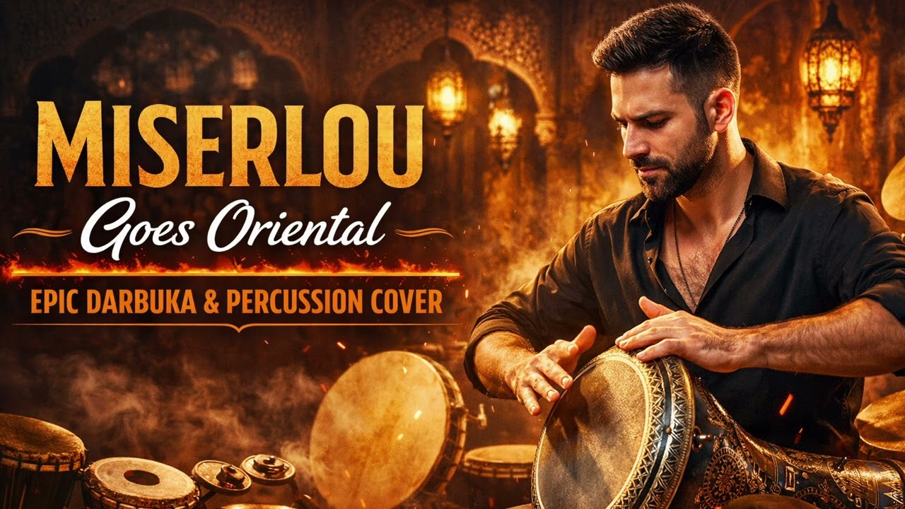 Miserlou Goes Oriental 🔥 Epic Darbuka & Percussion Cover