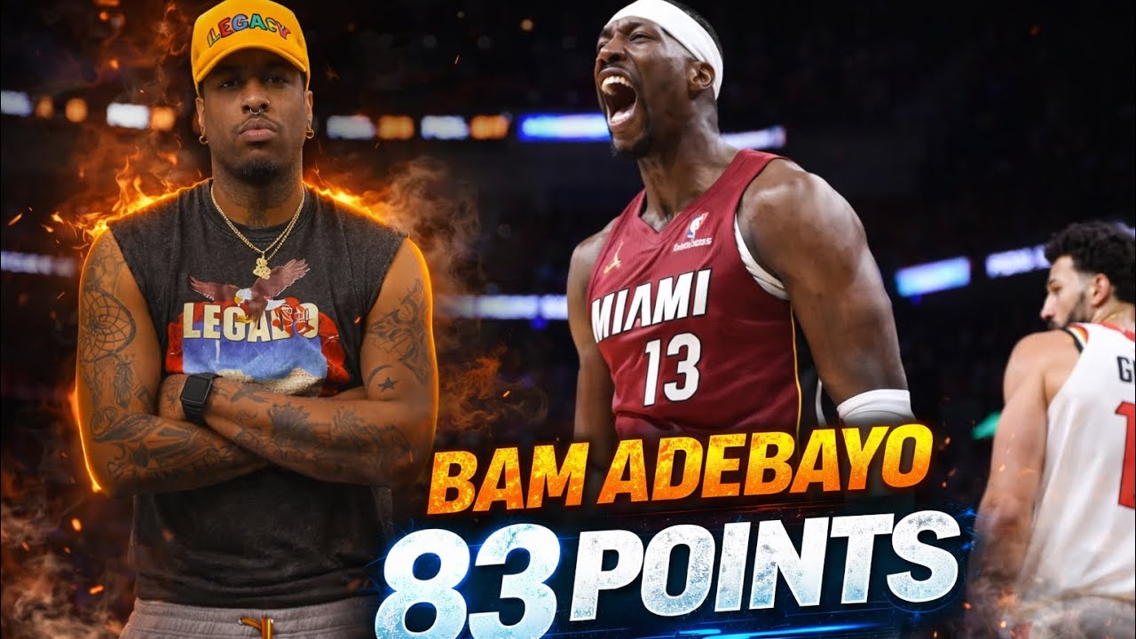 83 POINTS 🤯 Bam Adebayo passes Kobe Bryant's record