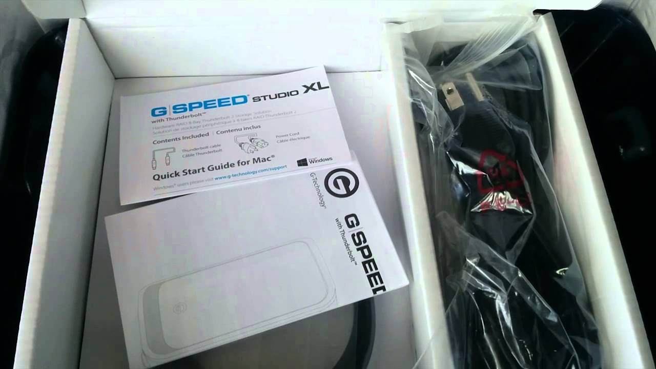 G Speed Studio XL Unboxing Video