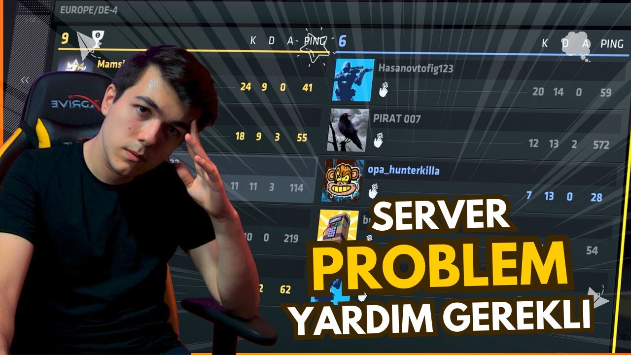 Server Problem! Desteğiniz Gerekli - Critical Ops Ranked