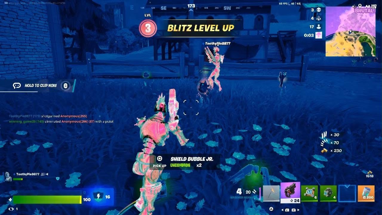 Fortnite shotgun challenge