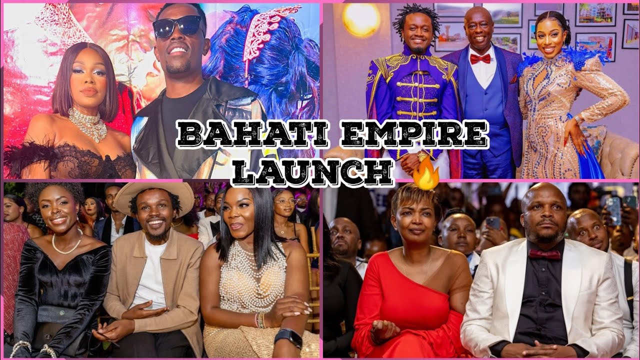 what celebrities wore to The Bahati's Empire Launch!!