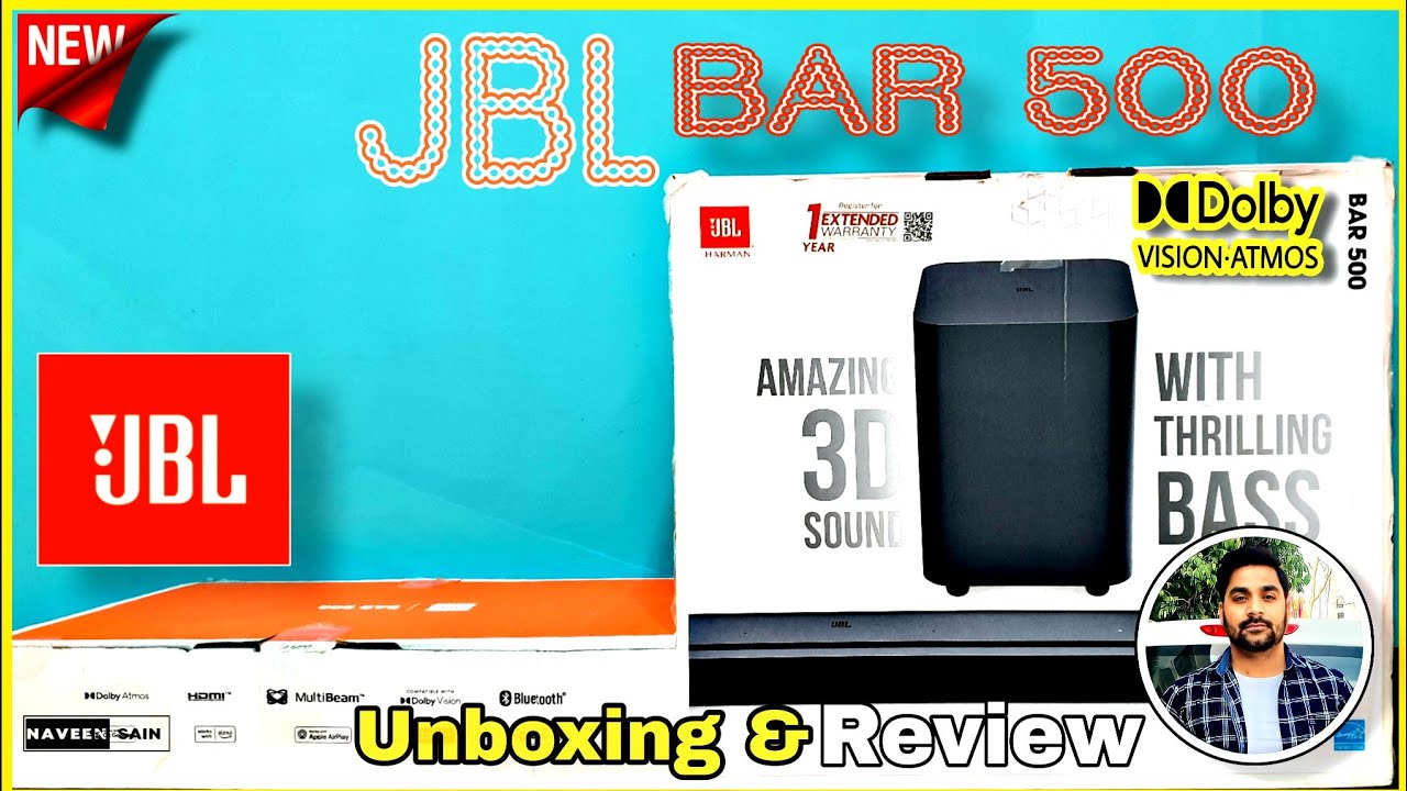 Саундбар JBL Bar 500 | Dolby Atmos и Dolby Vision | 5.1 🔥 Потрясающий 3D-звук @TechWay7.0