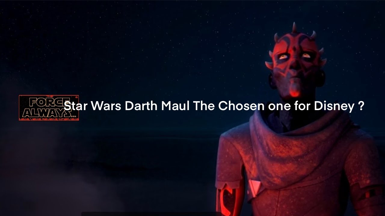 Star Wars Darth Maul The Chosen one for Disney ?
