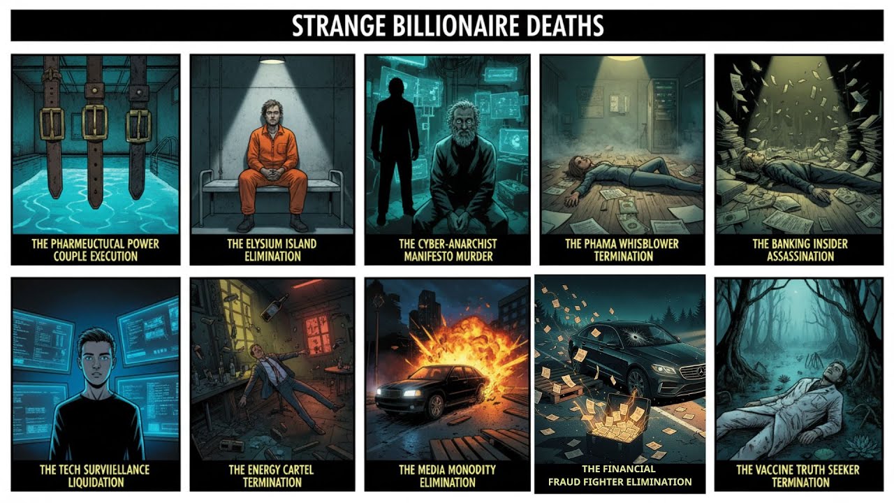 10 Billionaires Who Died After Uncovering Dark Secrets