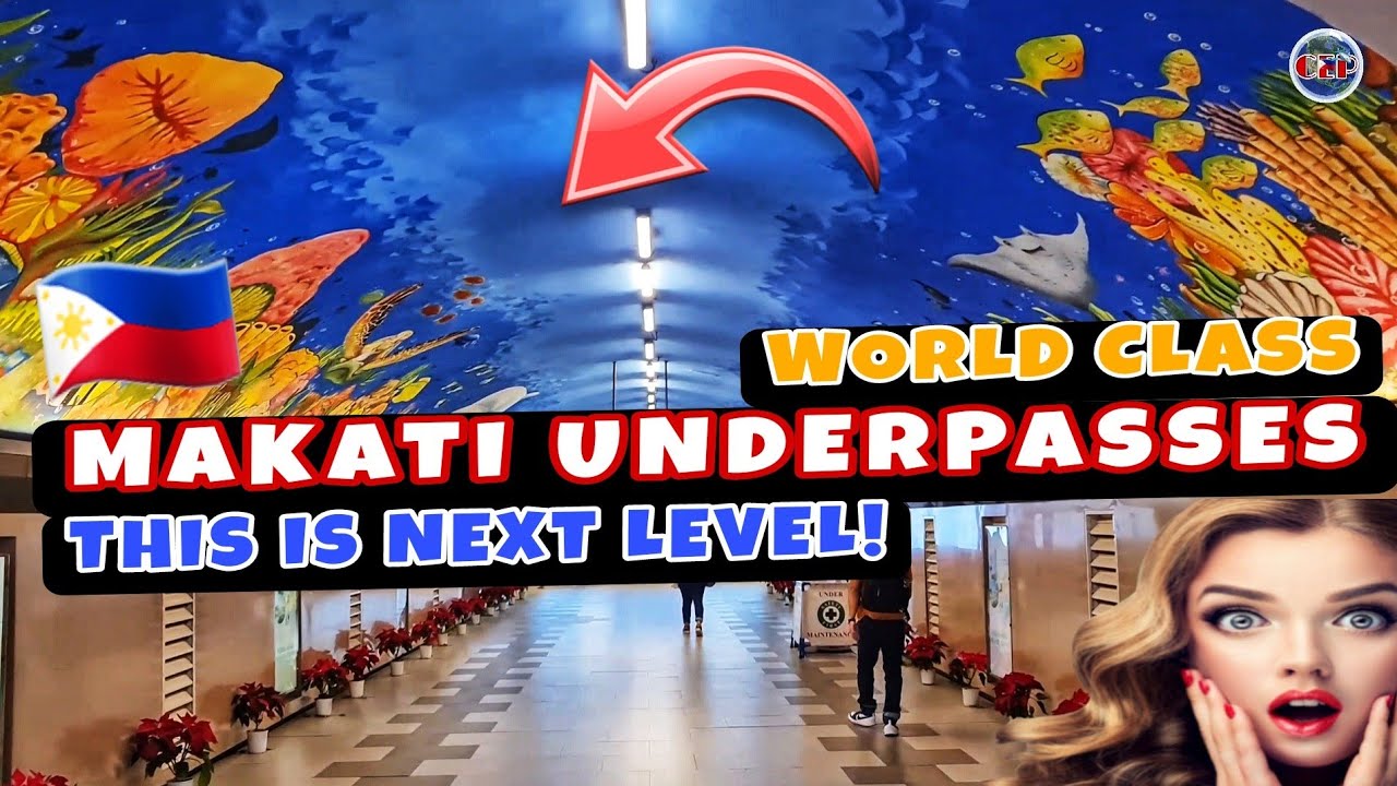 Eight Makati Pedestrian Underpasses You Should Visit! 🇵🇭
