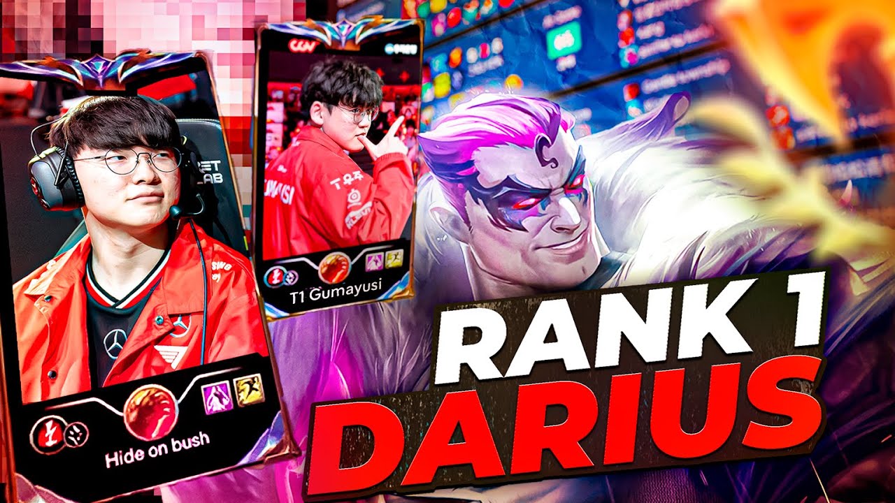 EL MEJOR DARIUS CHINO ENCUENTRA A FAKER Y GUMAYUSI 🤯 Y PASO ESTO...