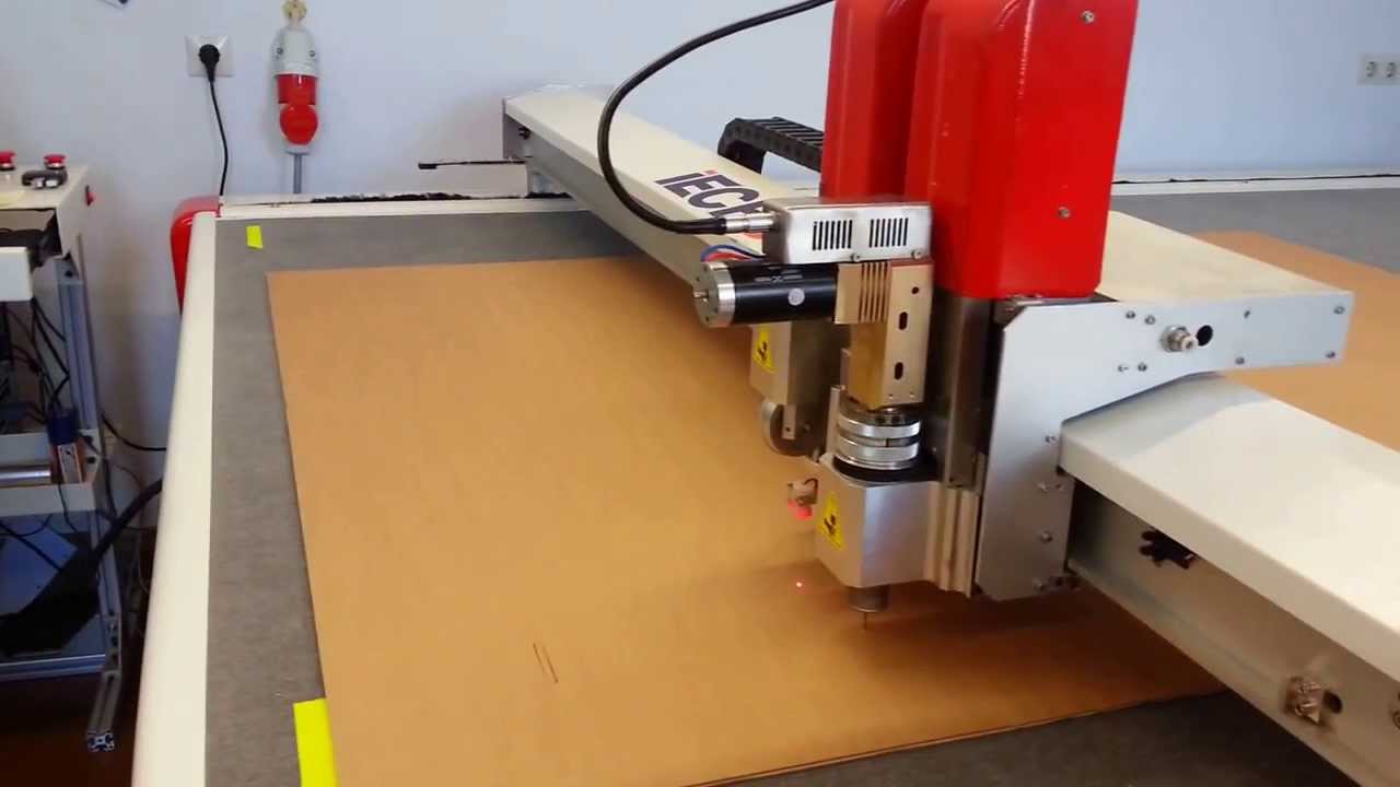 Echo DC Plotter Musterschneiden Wellpappe mit neuem leiseren EOT