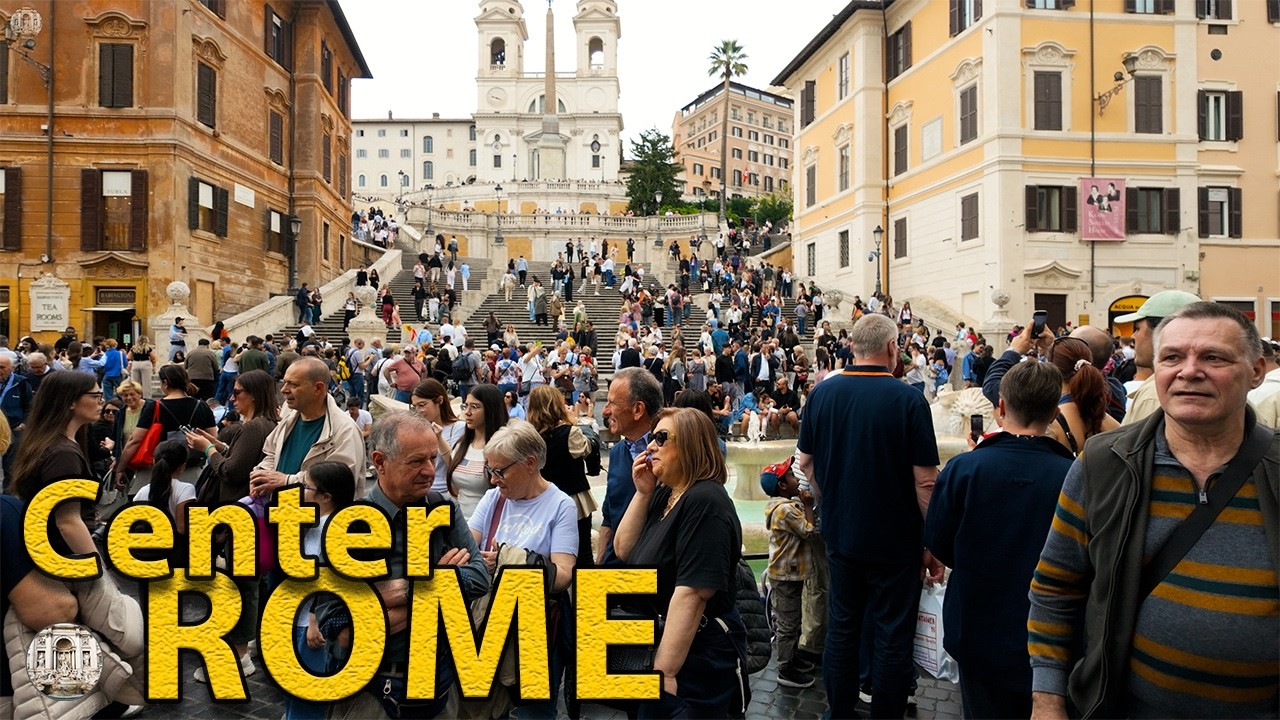 From Piazza di Spagna to the Trevi Fountain | Rome Walk | 12 April 2026