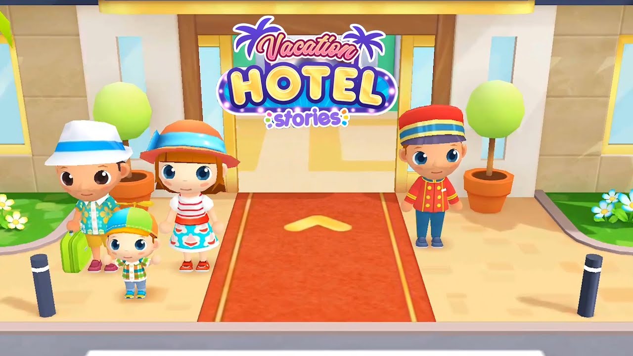 Vacation Hotel Stories | Toddlers Game #1 (Android Gameplay) | Cute Little Games