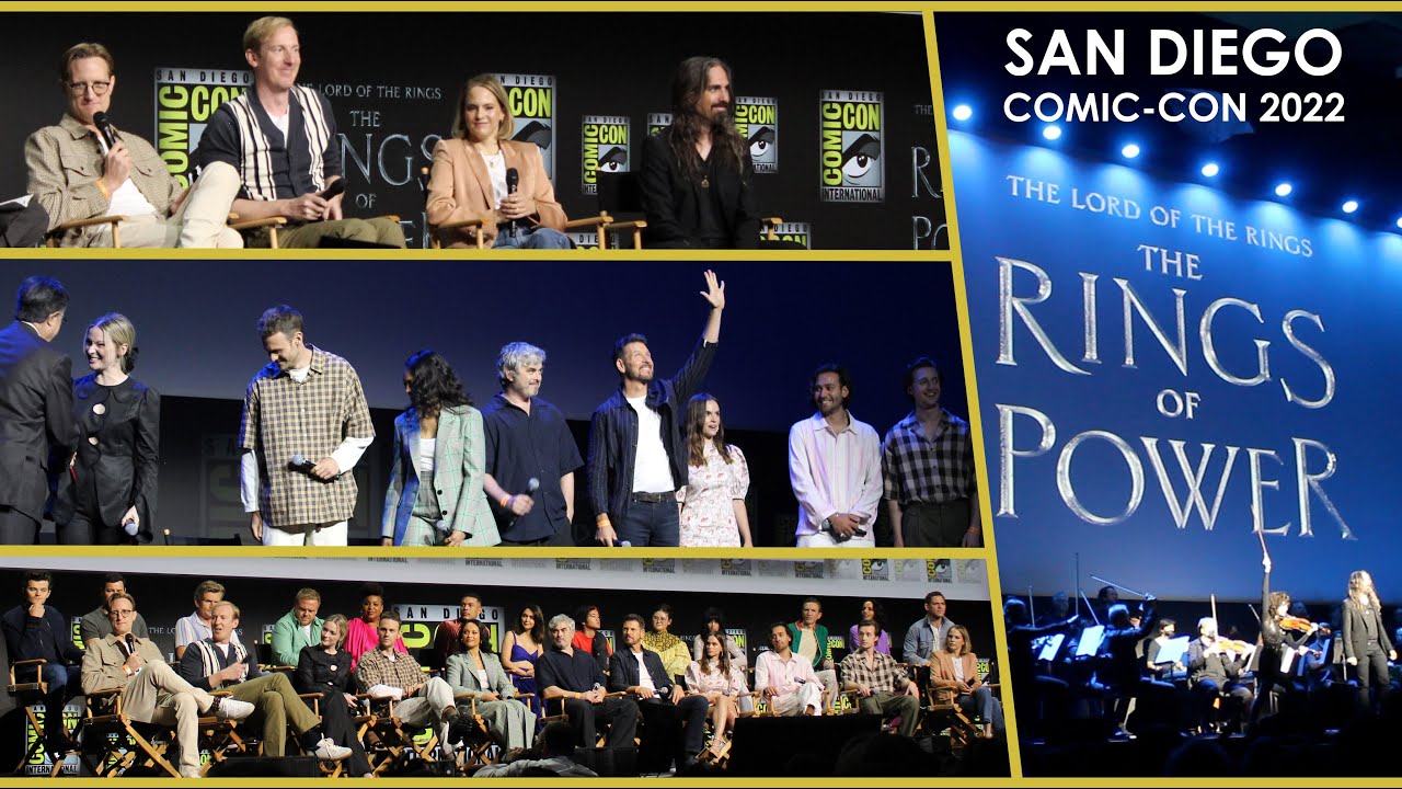 The Rings of Power Panel | Amazon | San Diego Comic-Con Hall H Panel (2022) #sdcc #tolkien