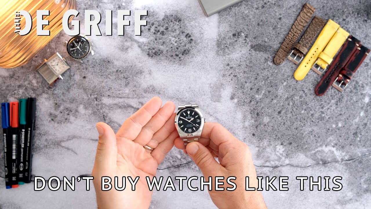 How NOT to buy a watch! 5 Rules to live by BEFORE you buy