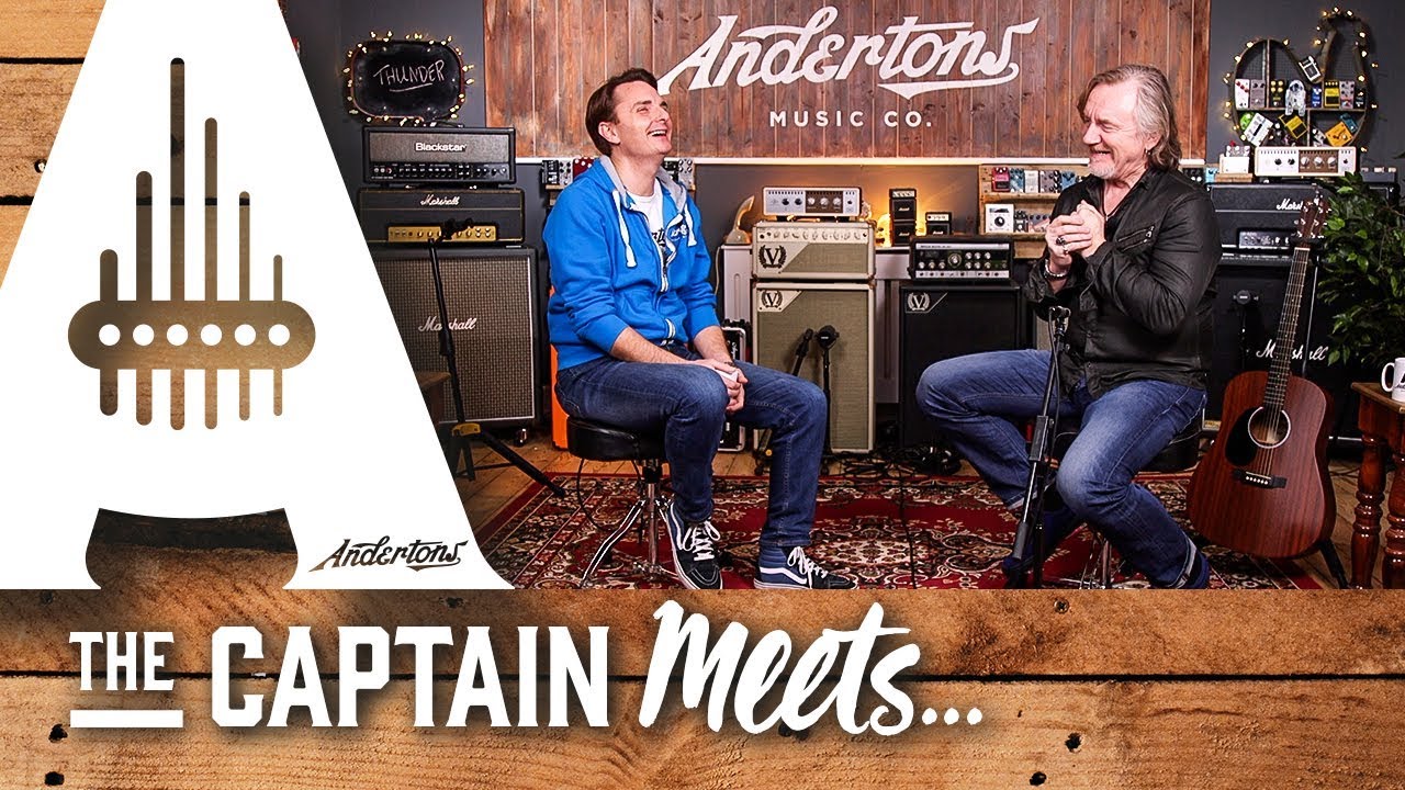 The Captain Meets Thunder Guitarist, Luke Morley