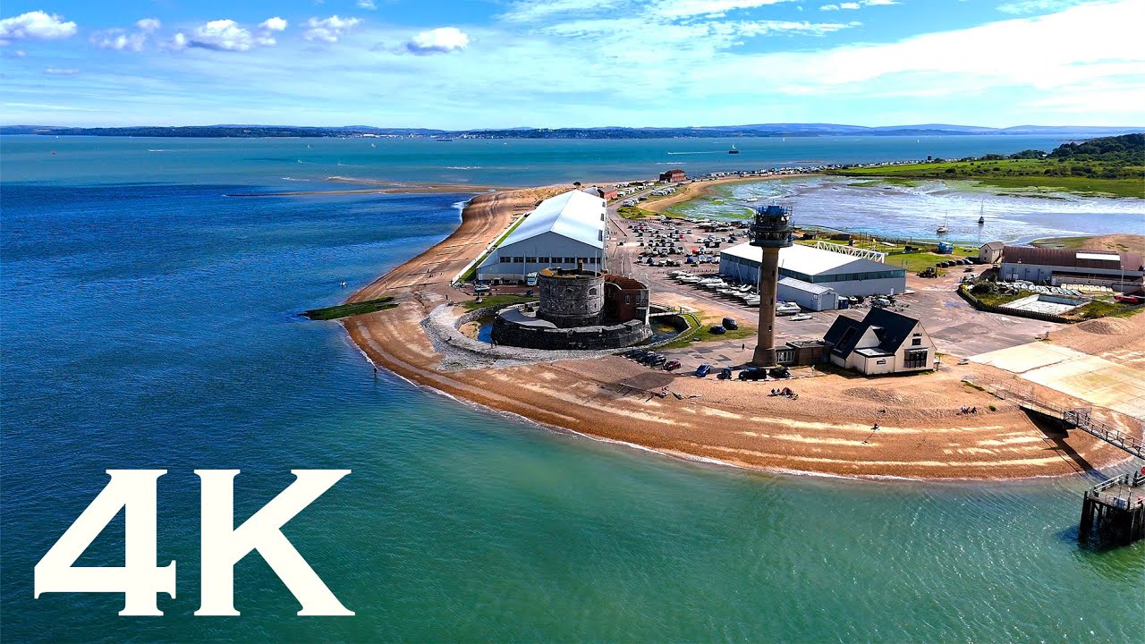 Exploring 4K Drone Beauty: Plymouth, Clashot Castle & Southampton