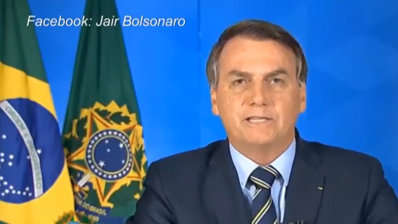 Bolsonaro salió a la calle para alentar a romper la cuarentena