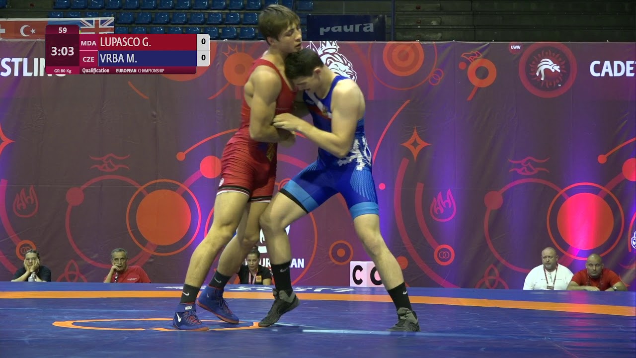 Qual. GR - 80 kg: G. LUPASCO (MDA) v. M. VRBA (CZE)