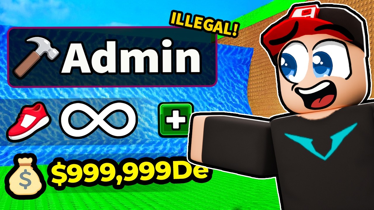 MOGĘ ZBANOWAĆ KAŻDEGO w ESCAPE TSUNAMI FOR BRAINROTS w Roblox...