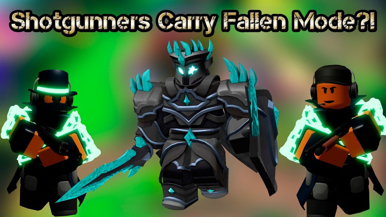 Shotgunners Carry Fallen Mode?! (Solo) | Roblox TDS