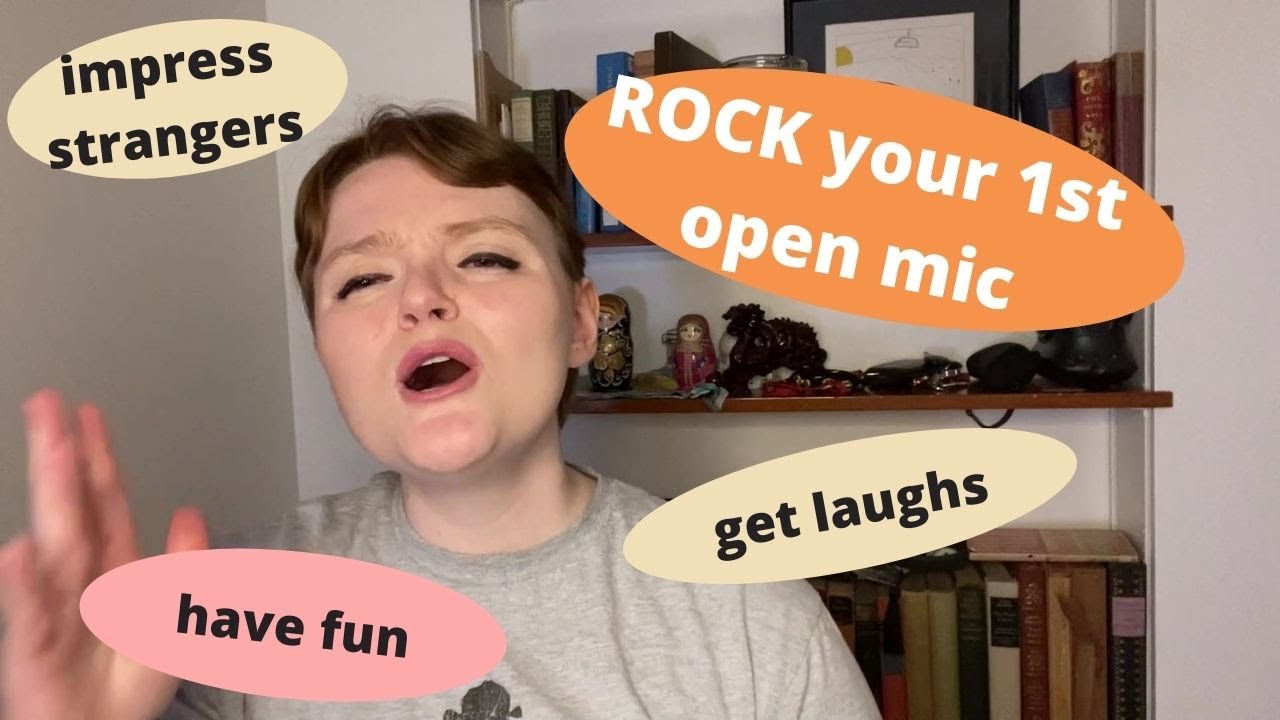 How to be funny at your first stand-up open mic