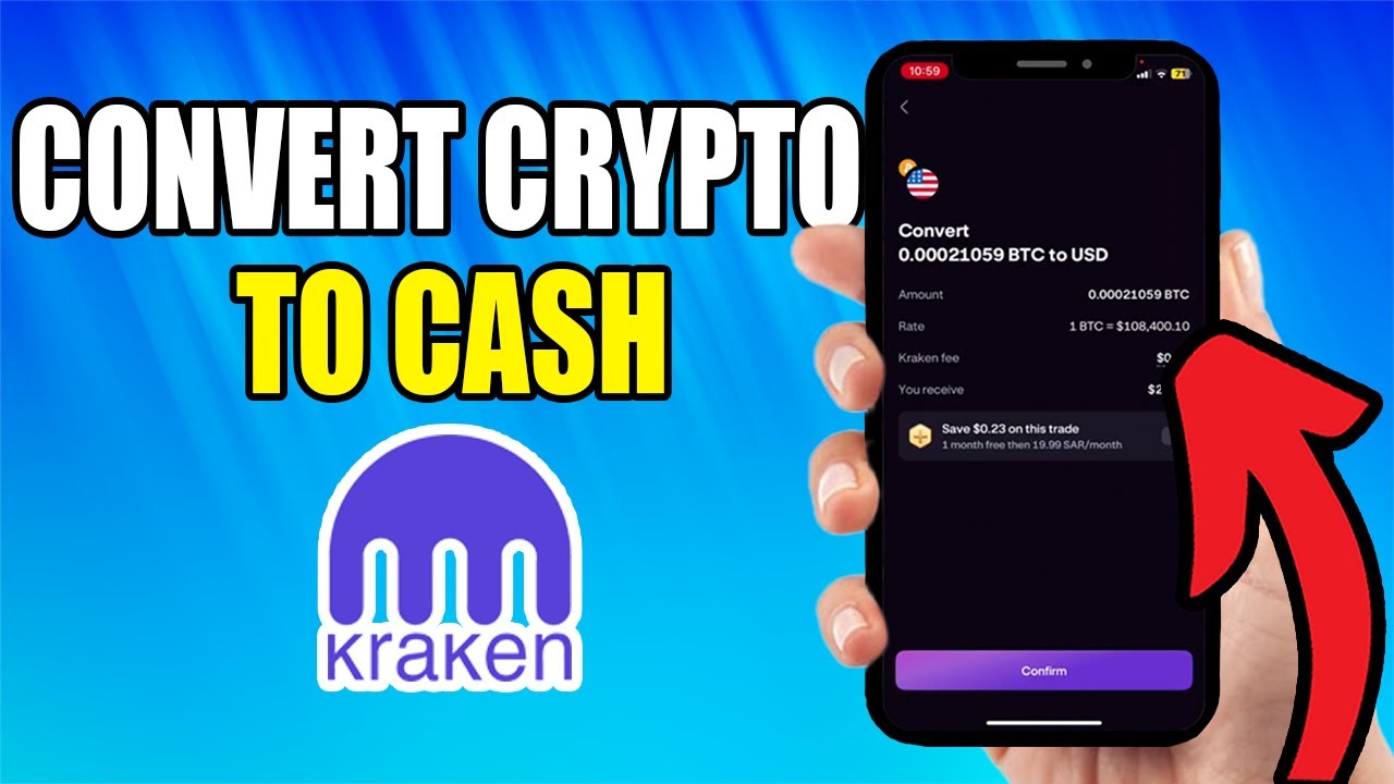 How To Convert Any Crypto To Cash On Kraken | Crypto To Fiat Tutorial