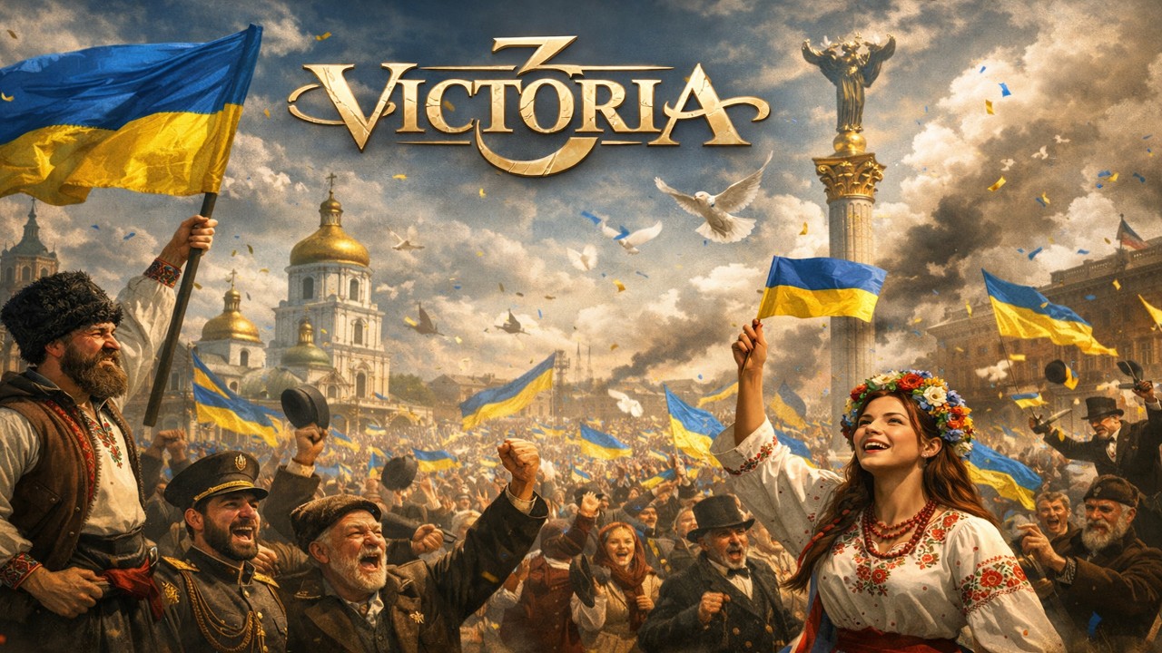 🏰⚔️Victoria 3 Украина - Долгожданная независимость #1🔥🔥
