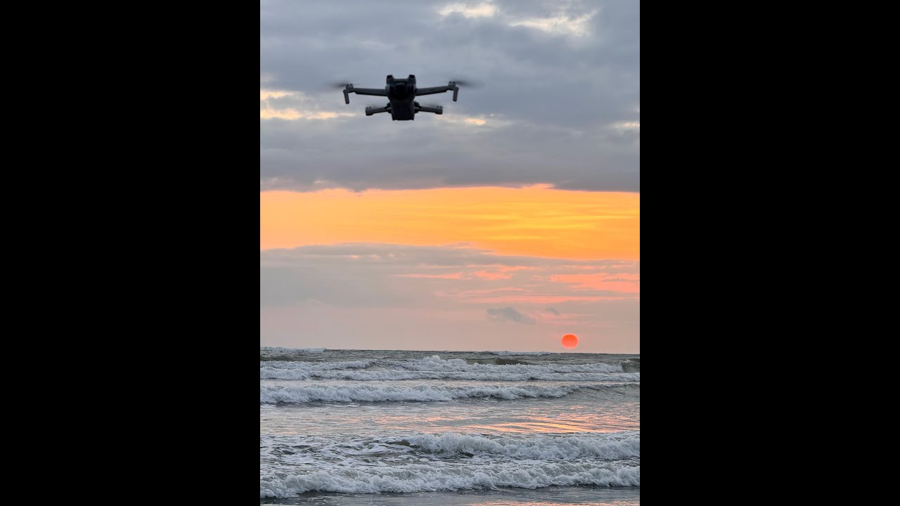 Golden Hour at Goa&rsquo;s Morjim Beach | Breathtaking Drone Footage