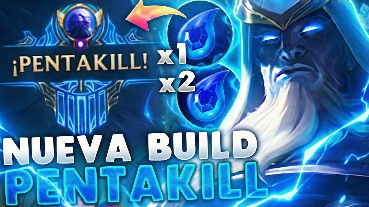 😨¡PENTAKILL en *RANKED MASTER* con la NUEVA BUILD de 2 LAGRIMAS y +8.000 de MANA de RYZE!