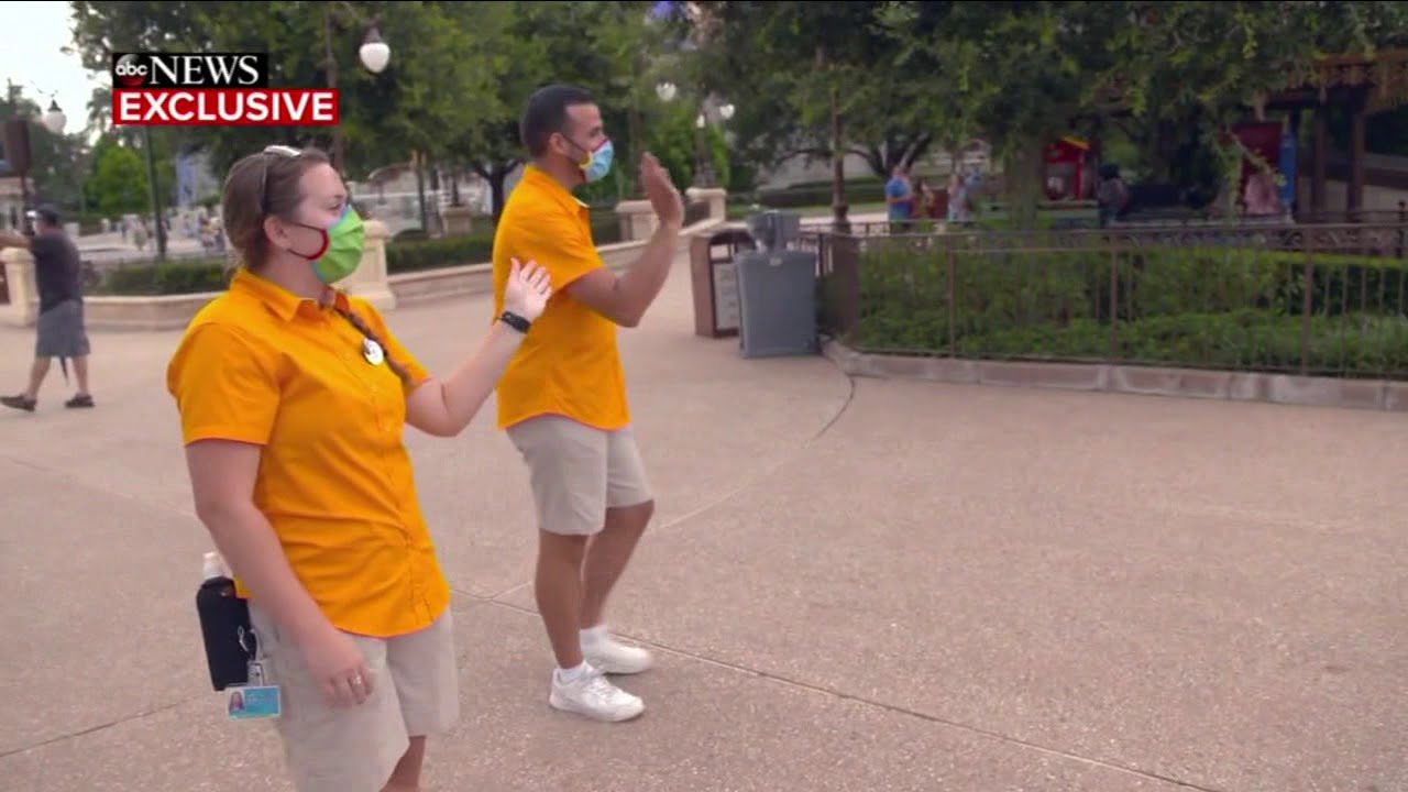 Exclusive look inside Disney World's reopening plan