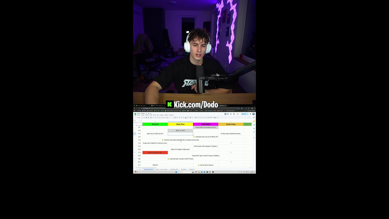 DODO STREAMUJE
