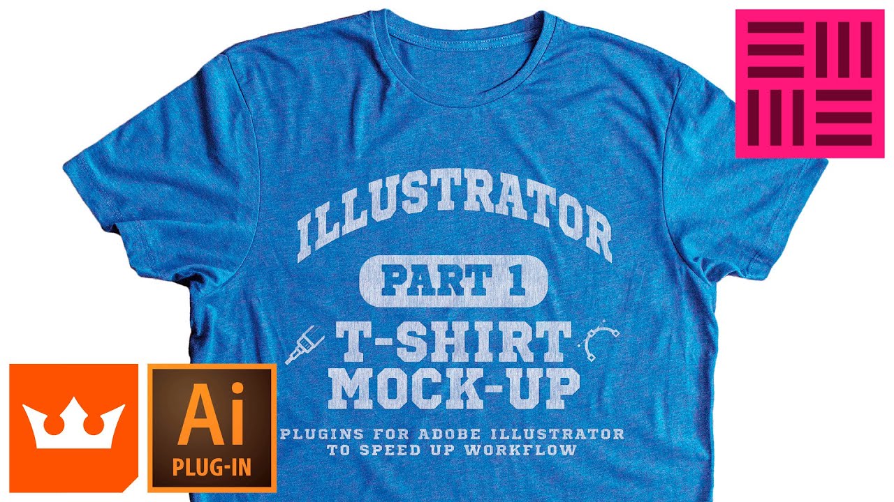 ep.1 T-shirt Mock-up in Illustrator | Getting Started | Webinar | TEXTURINO