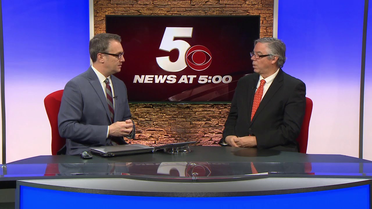 CBS5 anchor Michael Benny interviews Lee McKnight about net neutrality.