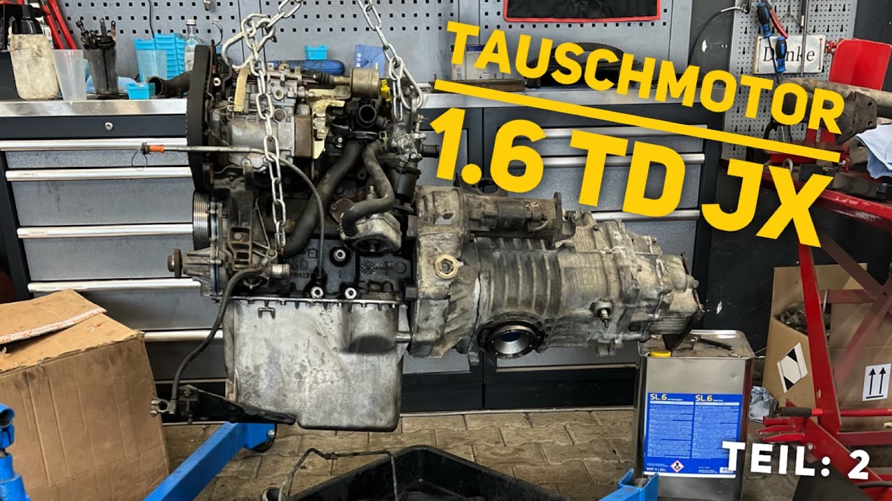 Es gibt Ersatz für den 1.6 TD JX Motor 😍
