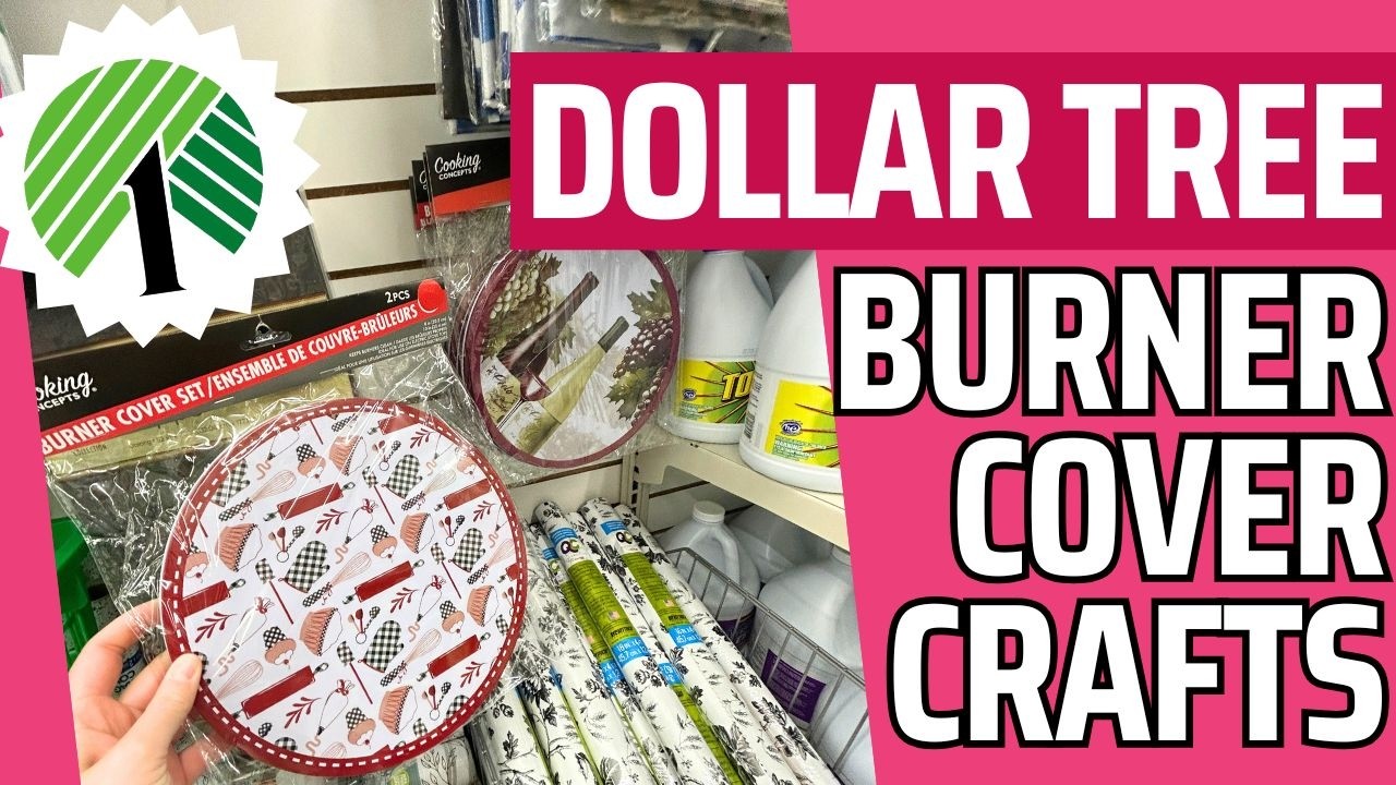 Dollar Tree Burner Cover Crafts + DIY Decor