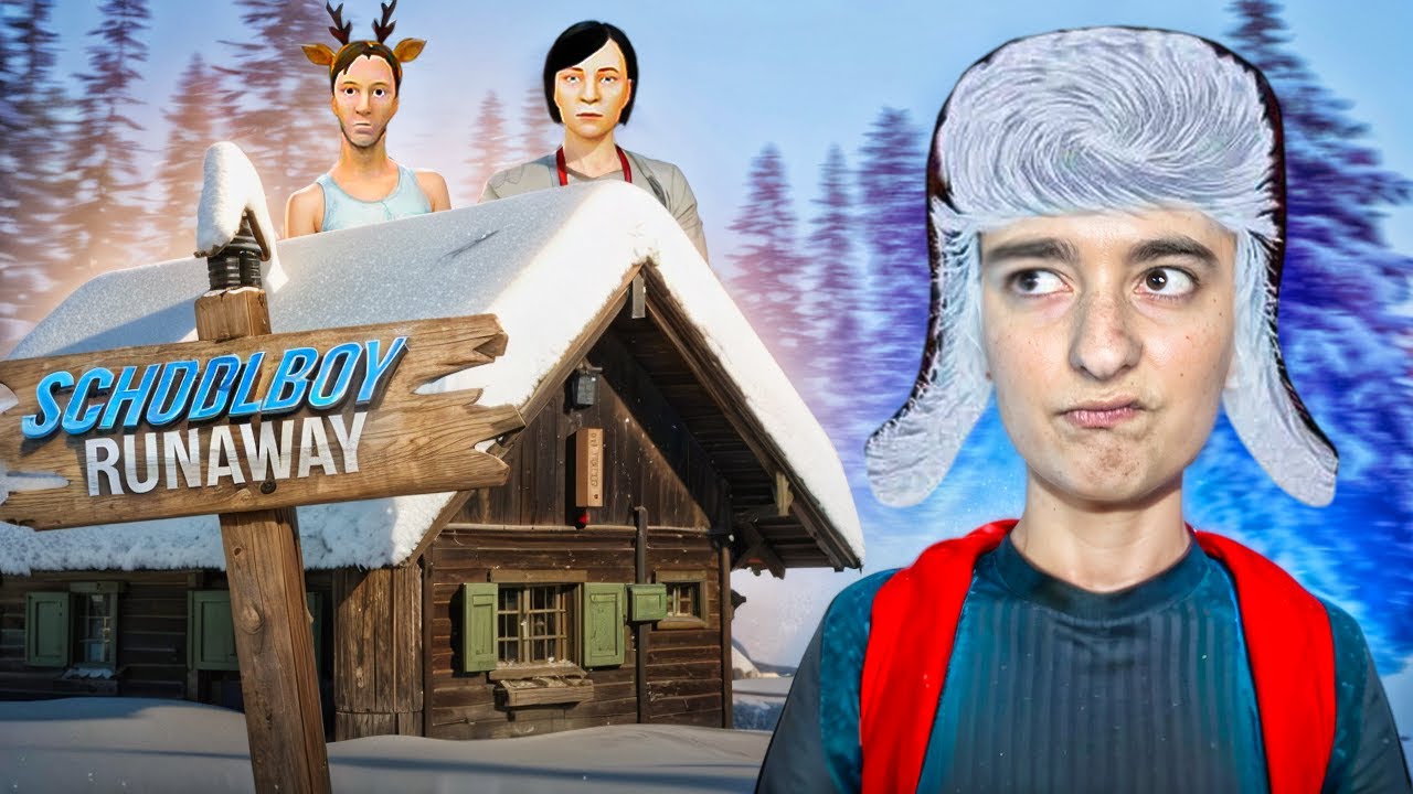 Այս անգամ հաստատ կփախնեմ, դե նայեք| 😜 Schoolboy Runaway ❄