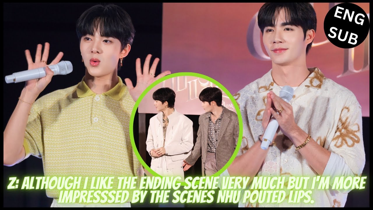 [ZeeNuNew] ZEE IMRPESSED BY THE SCENE NHU POUTED LIPS | Zee taking care of NuNew