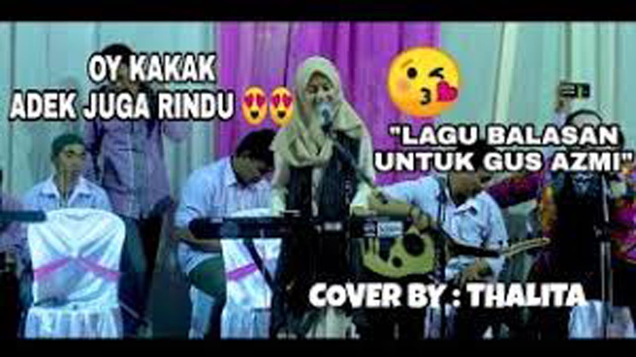 Oy Kakak Adek Juga Rindu Balasan Adek Jilbab Biru By Talitha Adila | Bikin Gemes