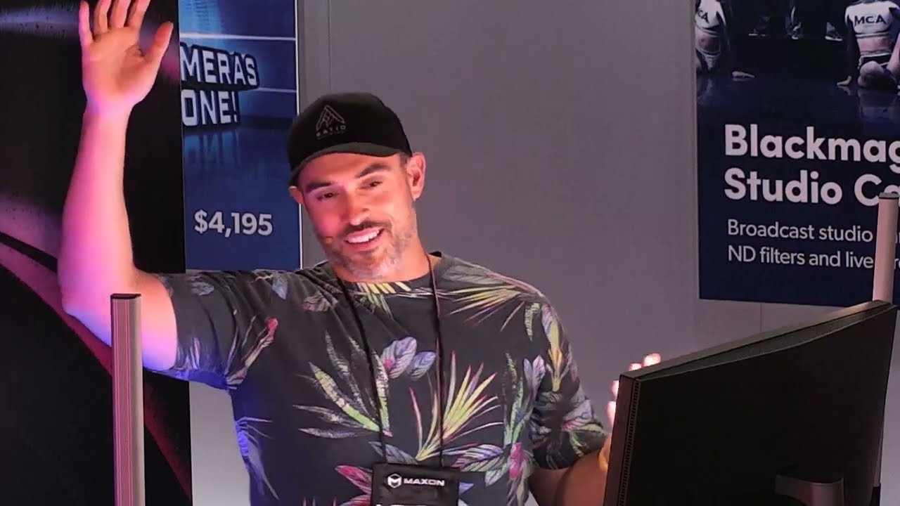 EJ Hassenfratz – Complex Simulations Made Easy with Cinema 4D – NAB 2023