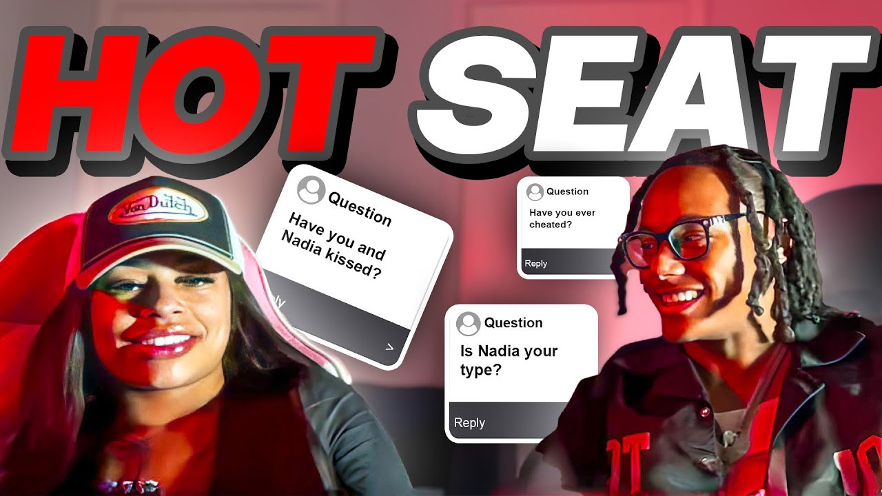 NADIA J & RICHBOYTROY IN THE HOT SEAT! 🔥