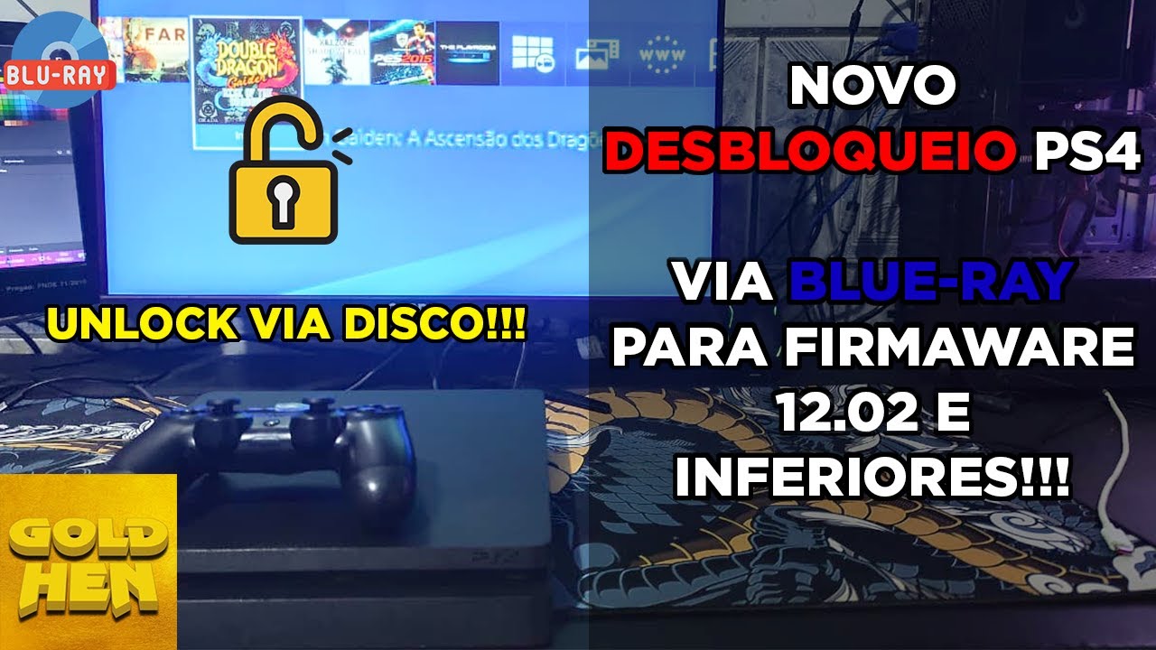 !!NOVO!! Desbloqueio PS4 via BLU-RAY - FUNCIONA NA 9.00 / 11.00 / 12.02, MAS VALE A PENA?