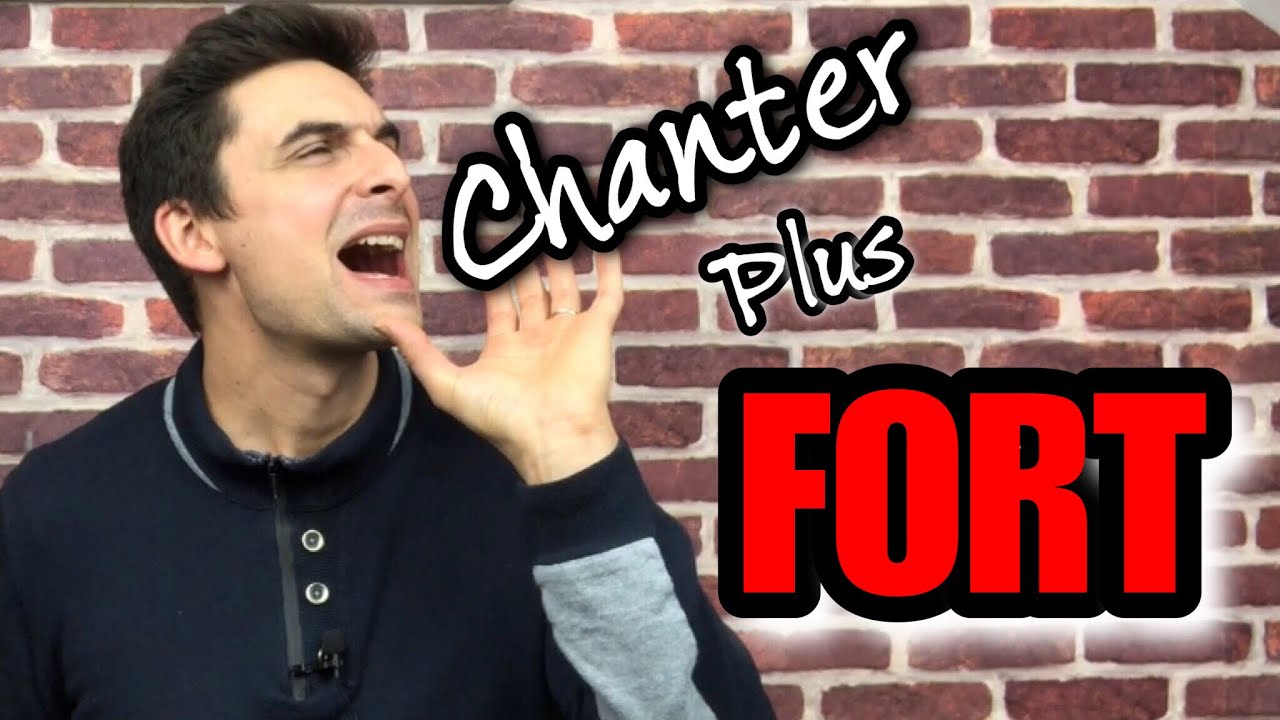 Chanter plus FORT ! Est ce vraiment nécessaire. Mes conseils - Cédric Chagnot