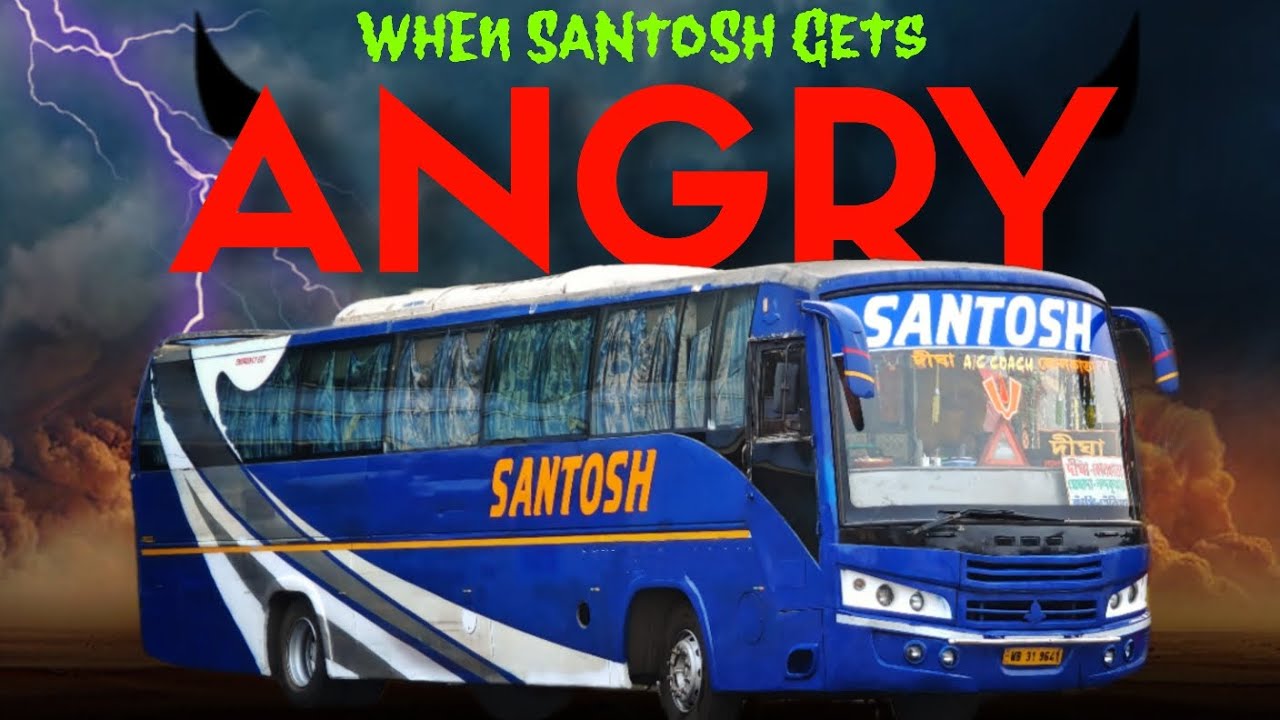 This was CRAZY! Digha To Kolkata Fastest AC Bus Journey 🔥 Santosh Travels | Tata 1618