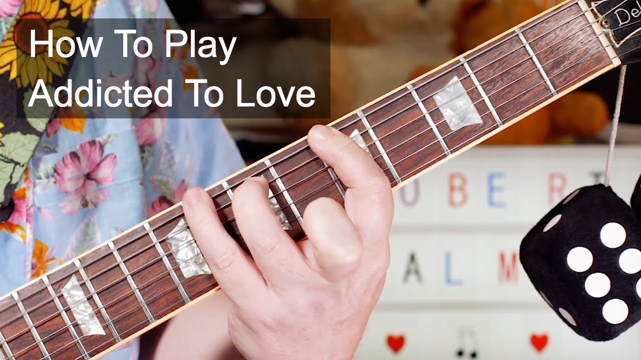 'Addicted To Love' Robert Palmer Guitar Lesson