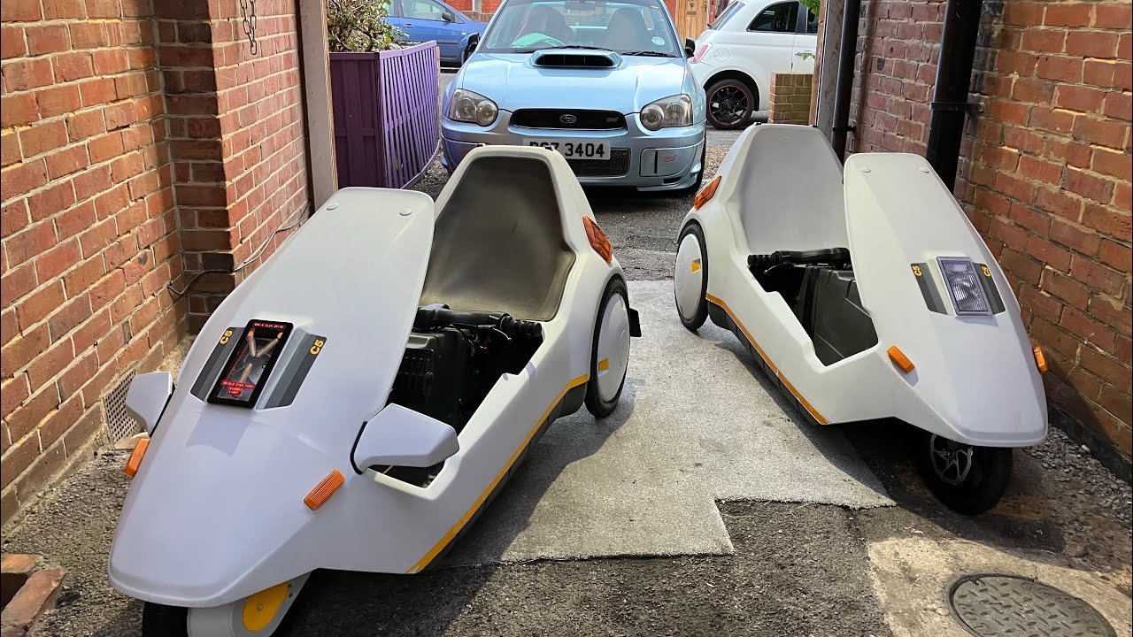Part 2/3 - My 24v upgraded Sinclair C5 test drive!