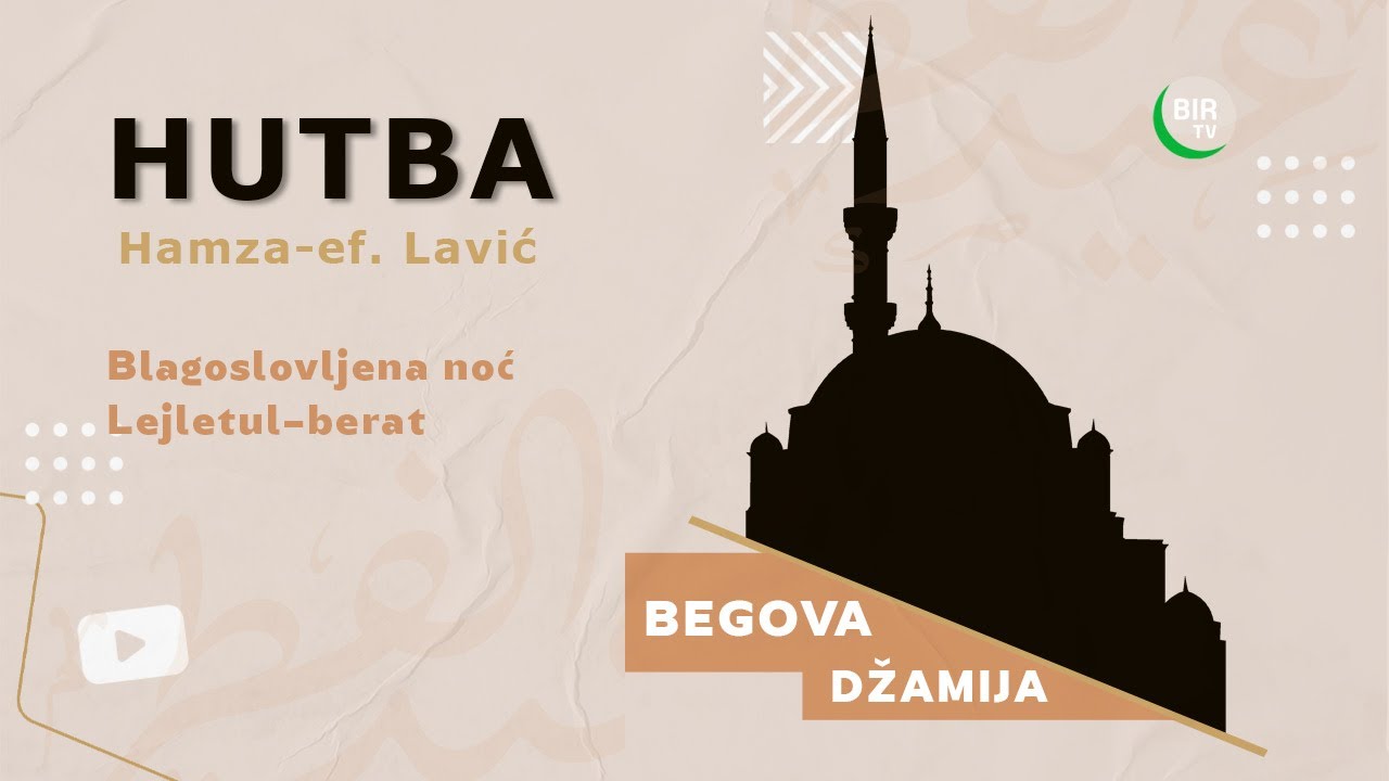 Hutba uz GHB džamije | hfz. Hamza-ef. Lavić | 30.01.2026.
