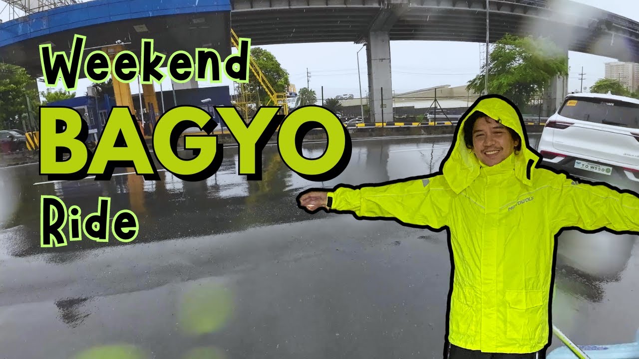 Sinubukan Ko Lang Mag-Ride Habang may Bagyong Aghon para Ma-Experience | Fazzio