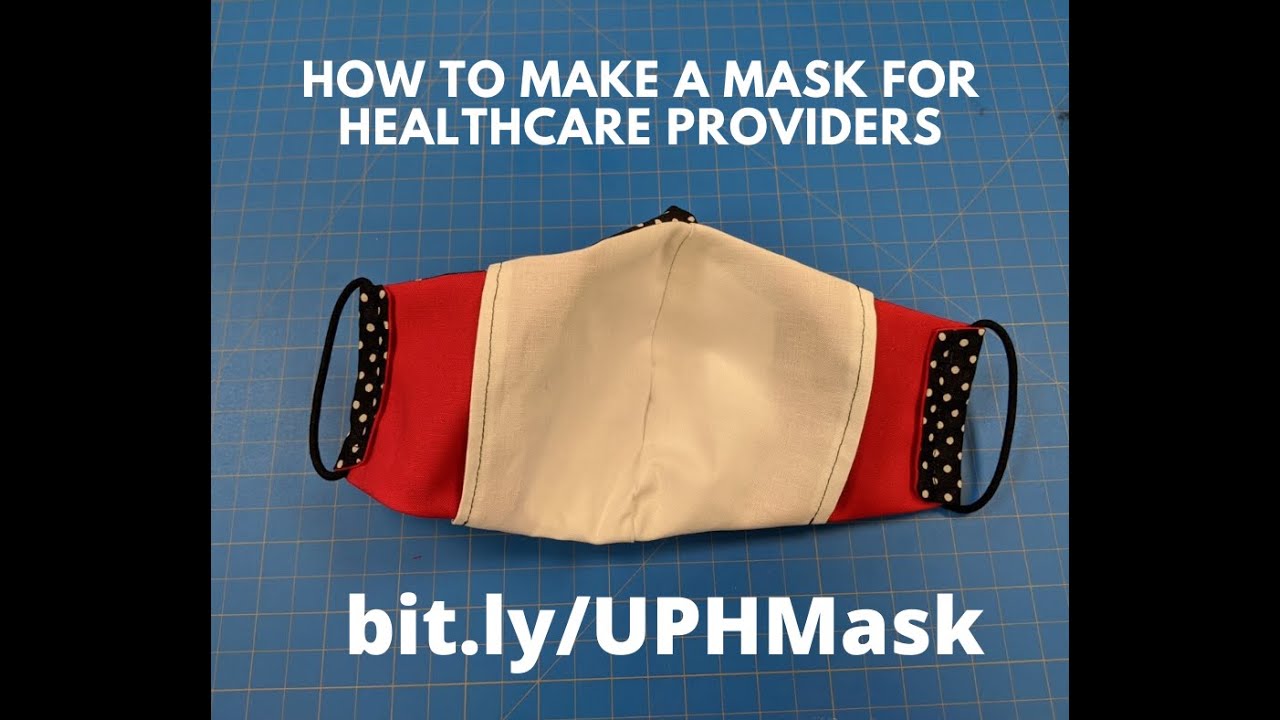 Instructional video for sewing the Olson mask (COVID-19) #FaceMask #FabricFaceMask  #facemaskpattern