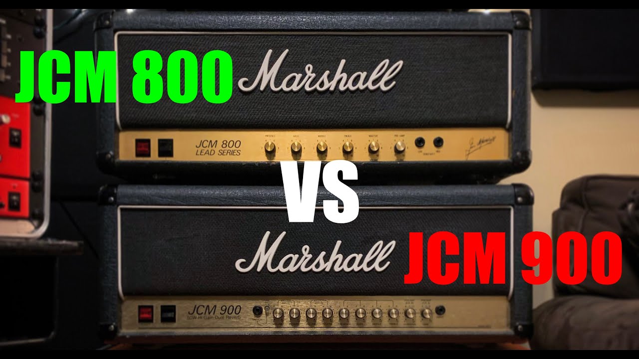 AMP SHOOTOUT: Marshall JCM800 vs. JCM900 vs. Overloud TH-U
